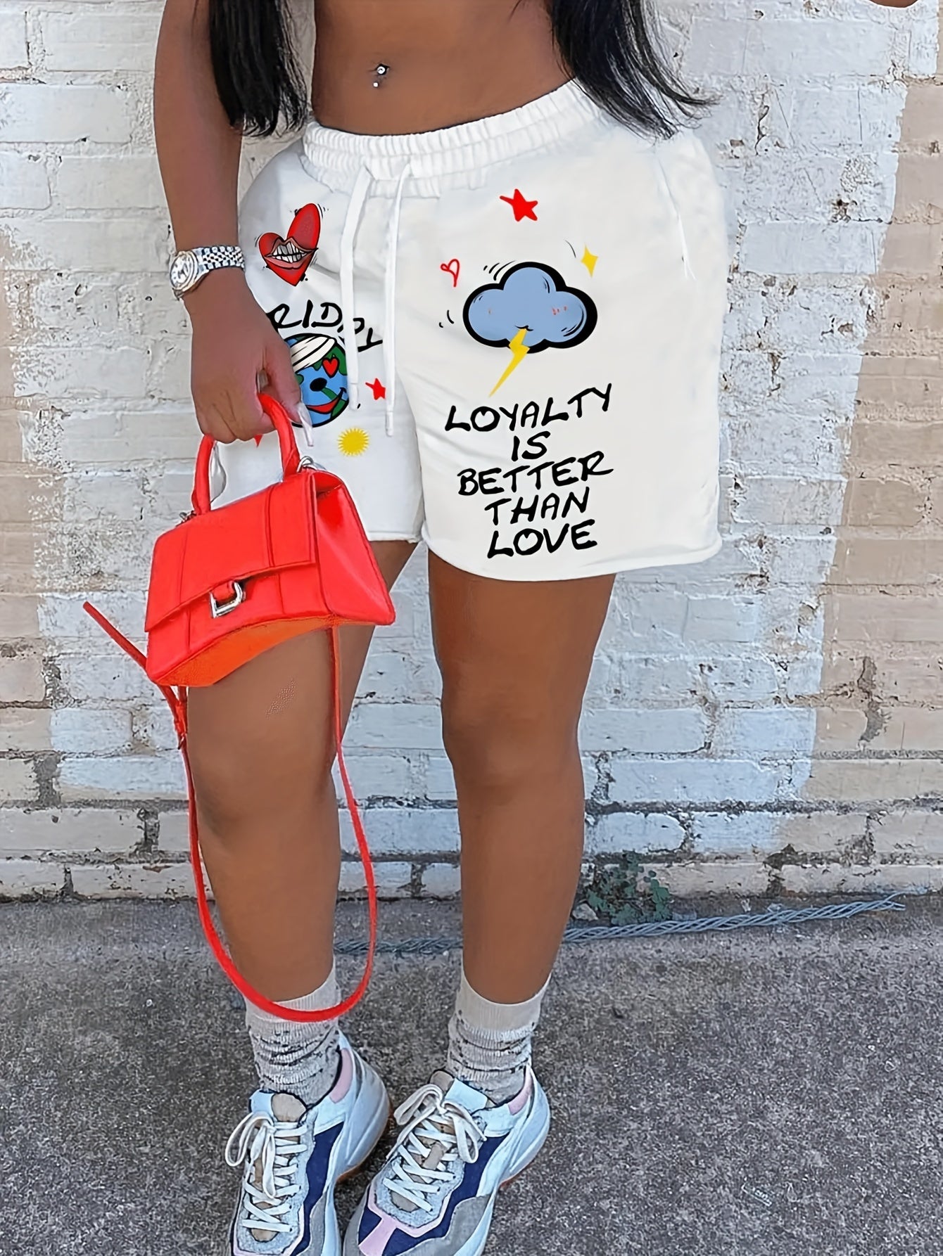 HF88021 Printed Shorts
